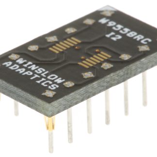 Adattatore zoccolo IC Winslow W9558RC, Foro passante, da 14 pin femmina SOP a 14 pin maschio DIP, passo , passo 0.5 mm,