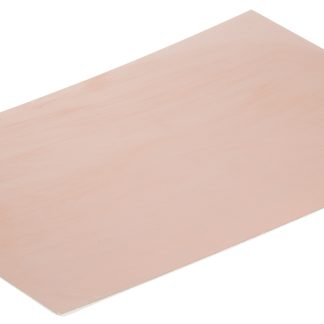 Scheda ramata ADB20 FR4 singola faccia 200 x 300 x 0.8mm FR4 con spessore rame 35μm