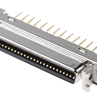 Presa PCB, 3M, 10250-6212PC, Femmina 50 vie, Montaggio con foro passante, passo 1,27mm passo