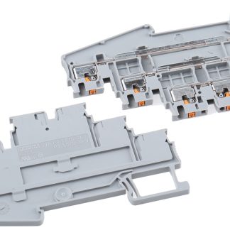 Morsettiera a livelli multipli Phoenix Contact, Grigio, livello Triplo, 15A