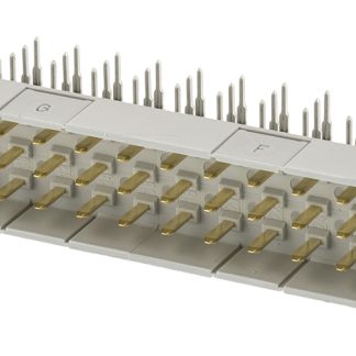 Connettore rettangolare HARTING Maschio, , Angolo retto, 48 vie