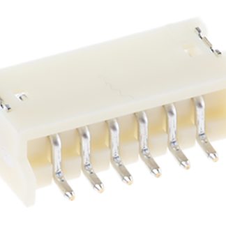 File di contatti PCB JST, 6 vie, 1 fila, passo 1.5mm