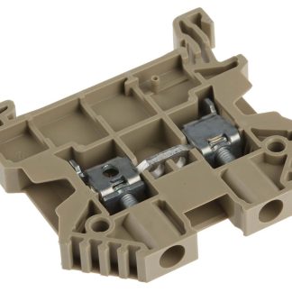 Morsettiera per guida DIN RS PRO, Beige, livello Singolo, 40A