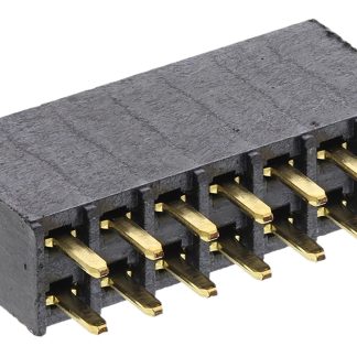Presa PCB Samtec, 14 vie, 2 file, passo 2.54mm, Montaggio con foro passante