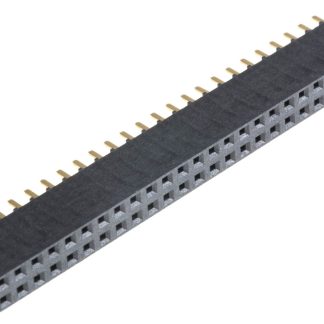 Presa PCB Samtec, 50 vie, 2 file, passo 2.54mm, Montaggio con foro passante