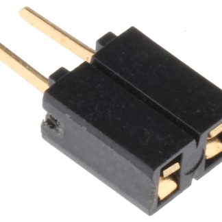 Presa PCB Samtec, 2 vie, 1 fila, passo 2.54mm, Montaggio con foro passante
