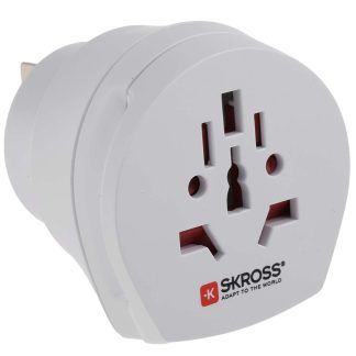 Adattatore universale SKROSS da Europa, Italia, Svizzera, Regno Unito, USA a Australia, Cina, Europa, 10A