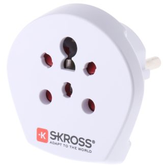 Adattatore universale SKROSS da Danimarca, India, Israele a Europa, 16A