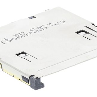 Connettore scheda di memoria Amphenol ICC Femmina, 10 vie, 1 file, passo 1.7mm, Montaggio superficiale