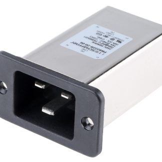 Filtro ingresso IEC Schaffner C20 250 V c.a., 20A, Su flangia