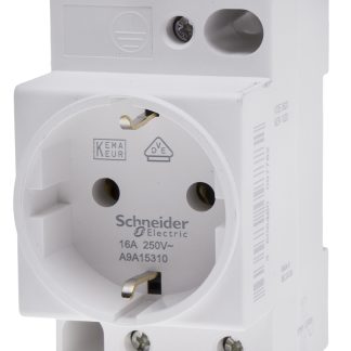 Connettore di alimentazione Schneider Electric Femmina, Germania, Montaggio guida DIN, 16A