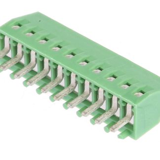 Morsettiera per circuito stampato RS PRO Femmina a 10 vie, 1 fila, passo 2.54mm, Montaggio con foro passante