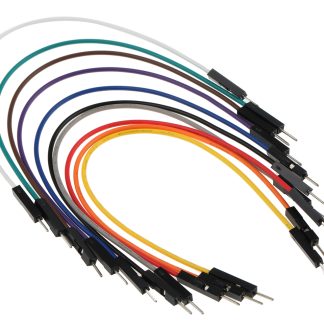 Ponticello per scheda sperimentale Isolato MIKROE-513 150mm Nero, Blu, Marrone, Verde, Grigio, Orange, Viola, Rosso,