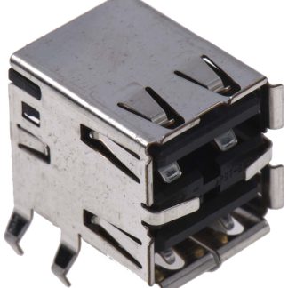 Connettore USB tipo A 2.0 TE Connectivity Femmina, Montaggio su PCB