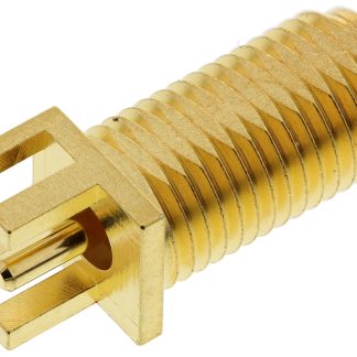 Connettore coassiale Ad angolo retto Molex, Femmina, 50Ω, Montaggio su bordo