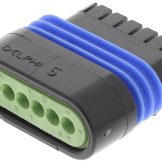 Connettore automotive Delphi, Femmina, 14A, 6 vie, file, Montaggio su cavo