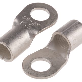 Terminale ad occhiello RS PRO, Ø perno 8.4mm, dimens. max filo 25mm², 4AWG