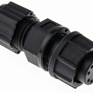 Connettore circolare Amphenol Industrial, femmina, serie Ceres, Standard, 10 poli, Montaggio a pannello
