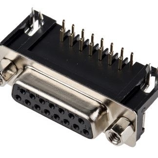 Connettore D-Sub RS PRO standard, Femmina, 15 vie, terminazione Saldatura DIP