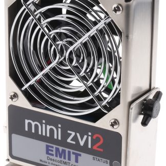 Ionizzatore 56 → 86m³/h 50642 24V Sì ventole 2 Da banco 5 → 25V Connettore maschio Euro, Regno Unito,