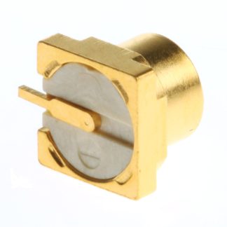 Connettore coassiale Ad angolo retto Rosenberger, Maschio, 50Ω, Montaggio PCB