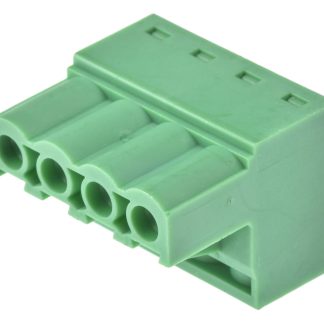 Morsettiera collegabile Wurth Elektronik Femmina a 4 vie, 1 fila, passo 5mm, Montaggio su cavo