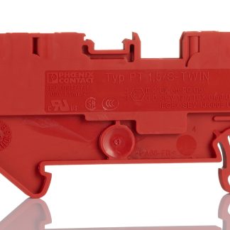 Morsettiera passante Phoenix Contact, Rosso, livello Singolo