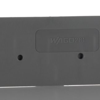 Piastra terminale e intermedia WAGO, serie 281