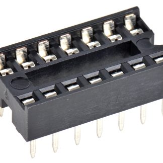 Zoccolo DIL TE Connectivity a 14 vie, passo 2.54mm, spaziatura file 7.62mm, Montaggio con foro passante, tipo Scala