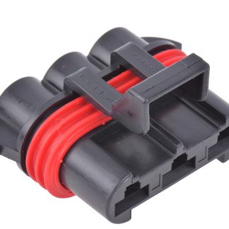 Connettore automotive Delphi, Femmina, 46A, 3 vie, file, Montaggio su cavo