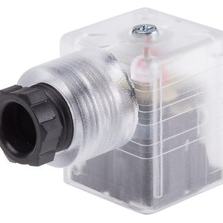 Connettore solenoide RS PRO DIN 43650 A, Femmina, 2P+E, 24 V c.c.