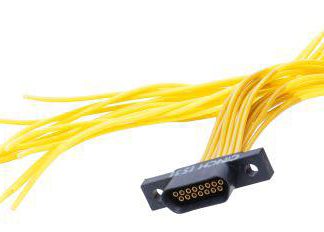 Connettore D-Sub Cinch, Femmina, 25 vie, terminazione Precablato