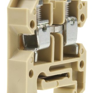Morsetto per guida DIN standard Weidmuller, Marrone, livello Singolo, 41A