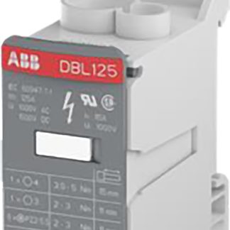 Blocco di distribuzione, Entrelec, 8 vie 125A, 1 kV c.a., 1,5 kV c.c.