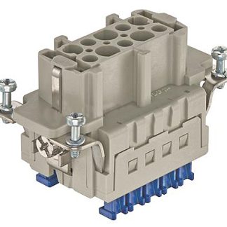 Inserto connettore HARTING, Femmina, serie Han ES Press, 16A, 10 vie