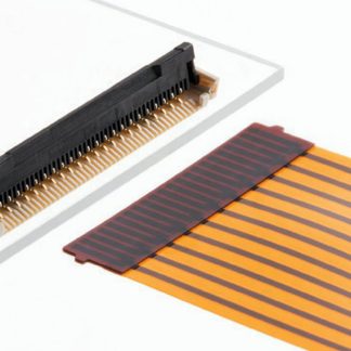 Connettore FPC Molex, 6 via/e , 1 fila/e , passo 1mm, Maschio, Contatto inferiore ZIF, Montaggio superficiale