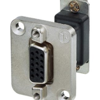 Adattatore D-sub Neutrik, da Femmina D-Sub a 15 vie, a Femmina D-Sub a 15 vie