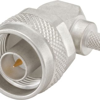 Connettore coassiale Angolo destro Rosenberger, Maschio, 50Ω, Montaggio su cavo