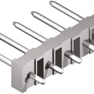 Connettore maschio Molex, 12 vie, 1 fila, passo 5.08mm