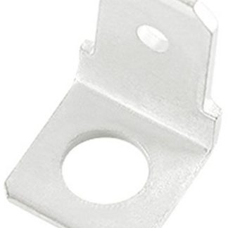 Capocorda a linguetta a crimpare RS PRO, 6.35 x 0.8mm, placcatura Stagno Non protetto, ad angolo 90°