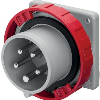 Connettore di alimentazione industriale Scame Maschio, 3P + N + E, 16A, Montaggio a pannello