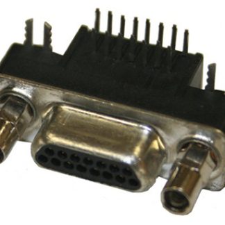 Connettore D-Sub Norcomp Micro-D, Maschio, 15 vie, terminazione a saldare