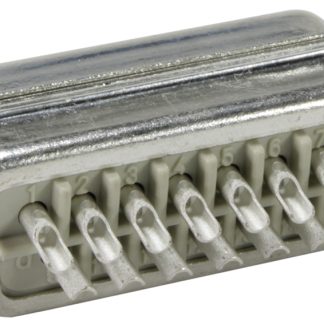 Connettore D-Sub HARTING standard, Maschio, 37 vie, terminazione a saldare