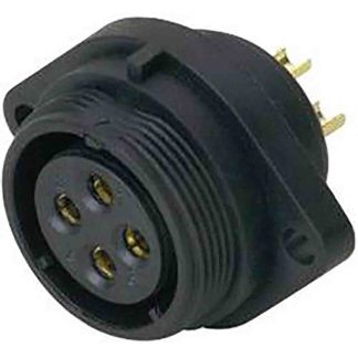 Connettore circolare RS PRO, femmina, Standard, 12 poli, montaggio su flangia