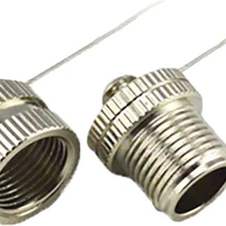 Tappo parapolvere Bulgin serie M12, Femmina, size M12, IP67, finitura: Nichel