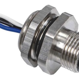 Connettore circolare RS PRO, maschio, M12, 4 poli, Montaggio a pannello