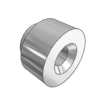 Distanziale tondo in Acciaio inox Samtec, H. 3.18mm