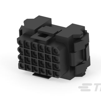 Corpo connettore automotive TE Connectivity Maschio, 24 vie, 4 file, passo 5mm