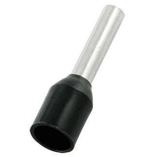 Boccola a crimpare RS PRO, Isolato, Nero, lunghezza pin 6mm, filo max 1.5mm², 16AWG