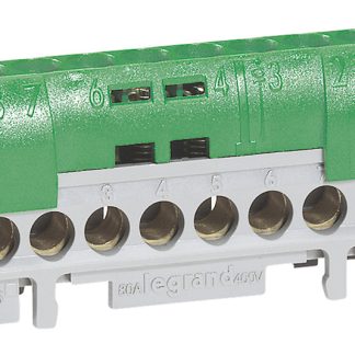 Blocco di distribuzione, Legrand, 8 vie 80 A, 100 A, 400 V